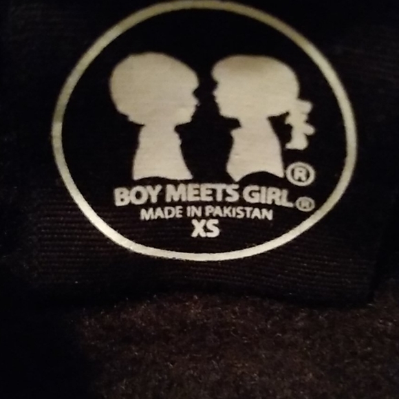 Boy meets girl hooded sweatshirt dress - Picture 2 of 3